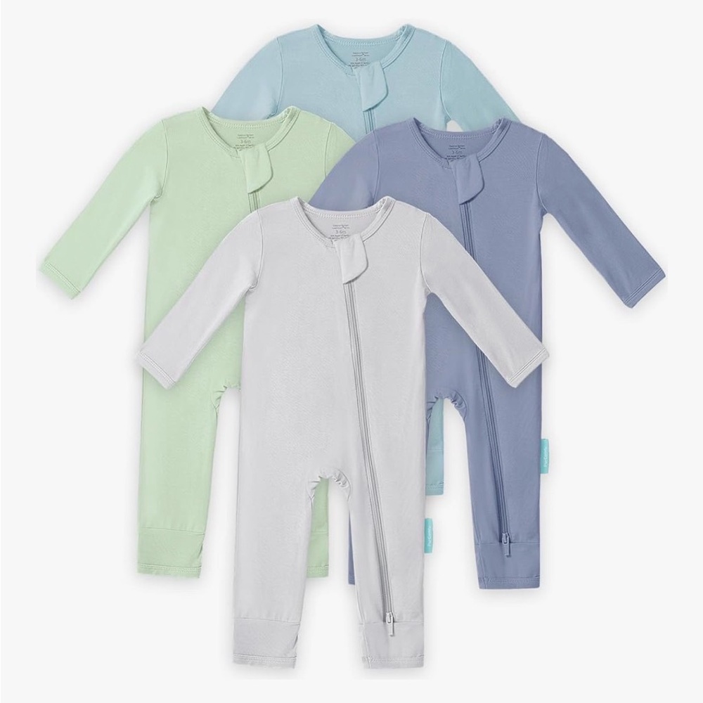Baby Zipper Rompers (Set) - Picture 2 of 2